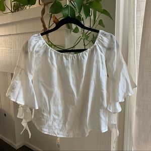 Majorelle Off the Shoulder Blouse
